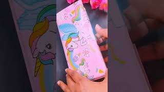 Unicorn stationery item viralvideo pencilbox school cartoon shorts shopping youtube ytshots [upl. by Maison306]