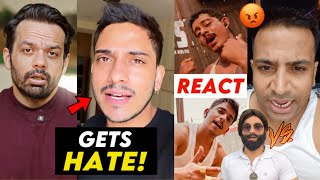 Purav Jha Gets SERIOUS HATE for this…😧 Hanumankind Reacts Puneet Superstar Angry on Harsh Beniwal [upl. by Ahsenhoj177]