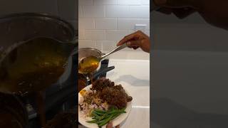 Oxtails w Rice  Peas shorts [upl. by Zetrok]