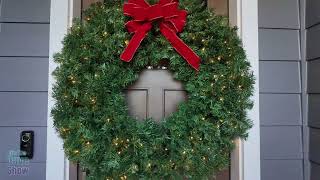 Large 48 inch Christmas Wreath [upl. by Falcone]