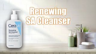 CeraVe Renewing SA Cleanser Review  GIVEAWAY WINNERS ANNOUNCED  For Acne Prone Skin [upl. by Aydne709]