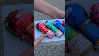 THE BEST DAYTIME FIREWORK SHELLS I’VE FOUND Shorts Fireworks [upl. by Elleivap]