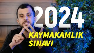 2024 KAYMAKAMLIK SINAVI  Tüm Detaylar [upl. by Aimehs]