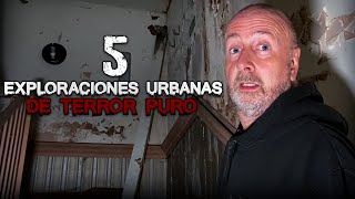 5 Exploraciones Urbanas de Terror Puro [upl. by Osswald]