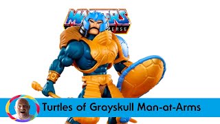 Turtles of Grayskull Man at Arms Origins Review [upl. by Warila]