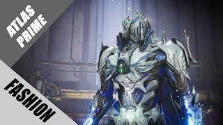 Warframe  Fashion Frame  Atlas Prime  Enchanted Rook ♖ [upl. by Jamnes]