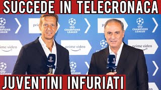 Piccinini  Ambrosini SUCCEDE IN TELECRONACA  Juventini INFURIATI [upl. by Allerie]