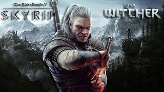 TRANSFORMING Skyrim Into The Witcher [upl. by Loreen123]