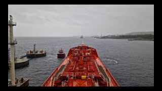 MONGSTAD NORWAY ARRIVAL  Anchorage to Equinor Terminal Tanker Manoeuvring pilotage [upl. by Earased804]