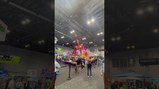 Carnival rides at IAAPA in Orlando Florida 2024 [upl. by Nelloc]