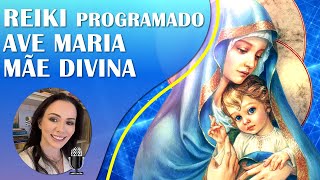 AVE MARIA  MANTRA  2 HORAS DE REIKI  MÚSICA PARA ELEVAÇÃO ESPIRITUAL E CONTATO COM A MÃE DIVINA [upl. by Hazem]