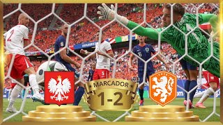 Polonia 1  2 Holanda ⭐ EUROCOPA  RADIO LATINOAMÉRICA  CC BY 30 [upl. by Otreblig]