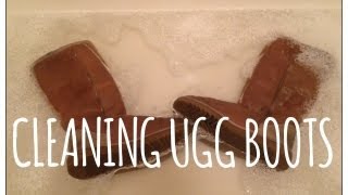 How To Deep Clean Ugg Boots [upl. by Yrehc]