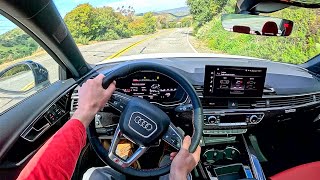 2024 Audi S4  POV Test Drive Binaural Audio [upl. by Onailerua]