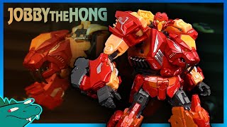 Cang Toys FEROCIOUS Transformers Combiner  Predaking  JobbytheHong Review [upl. by Eitra]