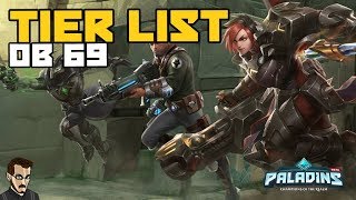 Paladins FR  Ma TIER LIST des Champions de Paladins OB 69 [upl. by Kciv]