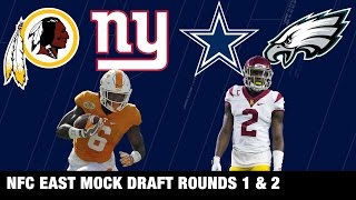 Draft Projections Cowboys Eagles Redskins and Giants  NFL Network  Path to the Draft [upl. by Aliahs]