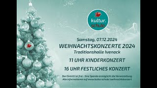 Kinderweihnachtskonzert 2024 der kulturschule [upl. by Trauts13]