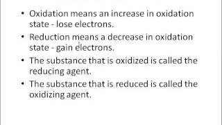 Reducing agents and Oxidizing agents [upl. by Uhile543]