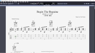 吉他譜 Begin the Beguine 開始跳 貝吉恩舞 Guitar Pro 8 [upl. by Roxanne105]