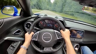 2017 Chevrolet Camaro 2SS Manual Convertible  POV Review [upl. by Amaris]