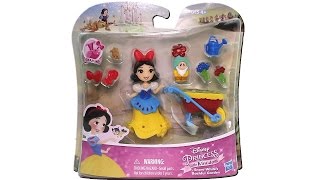 Disney Princess Little Kingdom Snap In Snow Whites Bashful Garden Set Unboxing Review [upl. by Kama]