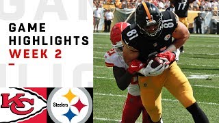 Chiefs vs Steelers Week 2 Highlights  NFL 2018 [upl. by Orecic]