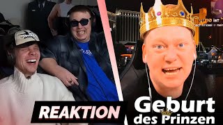 Dieses Video ist zu lustig 😂 Die Geburt des Prinzen 👶  Knossi Reaktion [upl. by Richter]