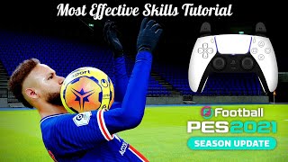 PES 2021  Most Effective Skills Tutorial PS5  4K [upl. by Acus]