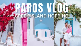 Paros Travel Vlog  Island hopping in GREECE [upl. by Nanny]