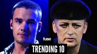 One Direction Feud with Boy George  Trending 10 022213 [upl. by Snehpets]