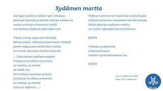 Marttalaulu Sydämen martta [upl. by Naxela]