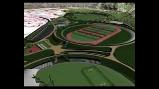 Progetto 3D Parco dello Sport Bagnoli [upl. by Adile]