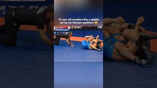 SPLADLE at Olympic Qualifiers 😳🤯 viral wrestling trending sports explore ncaa olympics [upl. by Ahsiruam411]