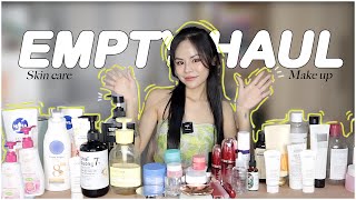 Empty Haul Skin Care Makeup ♡ Những Sản Phẩm Nào Đáng Mua Lại ♡ Tutanguyen [upl. by Acinor299]