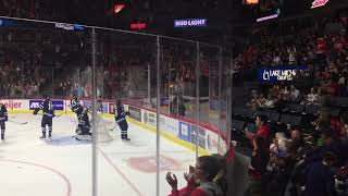 Grand Rapids Griffins  201718 Home Opener  McIlrath Goal [upl. by Sergius]