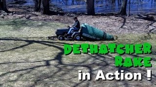 Dethatcher Attachment Free Plans Build it for  20 [upl. by Estrin520]