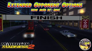 Midtown Madness 2 Extended Opponent Options Mod Showcase [upl. by Airod]