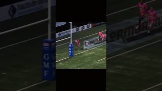 Un essai de 100 mètres incroyable 😍 francerugby top14 [upl. by Eiramait]