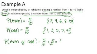 Mutually Exclusive Events Examples Basic Probability and Statistics Concepts [upl. by Pyotr]