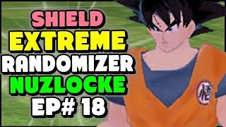 HOP Captured GOKU  Pokemon Sword and Shield Extreme Randomizer Nuzlocke Episode 18 [upl. by Airdnaxela]