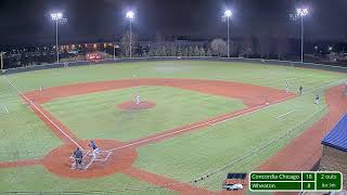 Wheaton baseball hosts Concordia Chicago [upl. by Neenwahs]