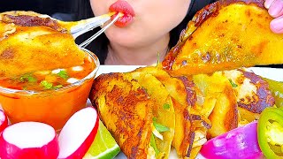 Asmr Mukbang  Birria Tacos Dipped in Consommé Sauce  Eating Sounds  ASMR Phan [upl. by Wrand87]