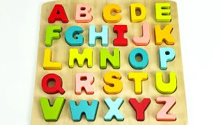 ABC Puzzle  Help Me Find Alphabet Letters [upl. by Otreblide]