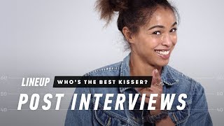 Whos the Best Kisser Post Interview  Lineup  Cut [upl. by Amias]