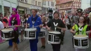 135 Stadtkirmes in Mühlhausen Der Umzug [upl. by Aerdnwahs198]