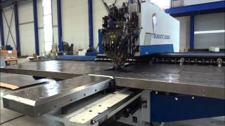 TRUMPF Stanzmaschine  punching machine TC 5000 R  1600 [upl. by Ailaza]