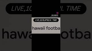 UNLV VS HAWAII FOOTBALL [upl. by Caswell]