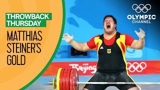 Matthias Steiner Shares his Emotional Beijing 2008 Weightlifting Gold  Olympic Rewind [upl. by Aharon845]