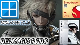 Metal Gear Rising Revengeance Gameplay on winlator 712 Glibc Redmagic 9 Pro Snapdragon 8 Gen 3 [upl. by Bates]